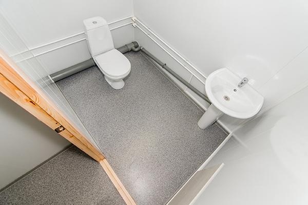 Photo Of The Bright Public Toilet Room
